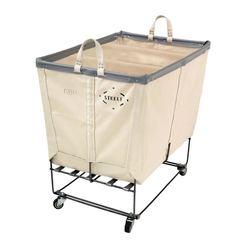 Steele Canvas Elevated Rolling Laundry & Utility Cart Wayfair.ca